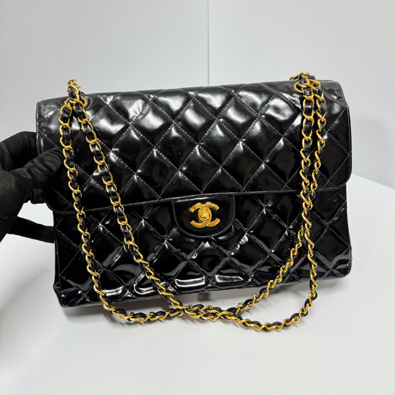 （正反雙面包💝） Chanel CF30 Jumbo 雙子星-15