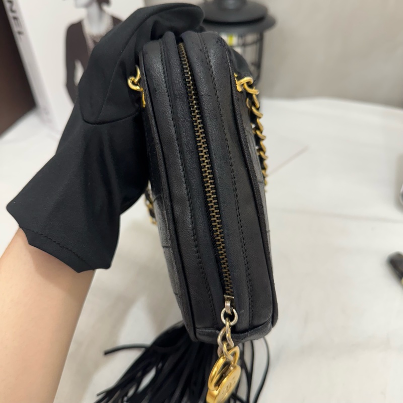Chanel 菱形流蘇小包-4