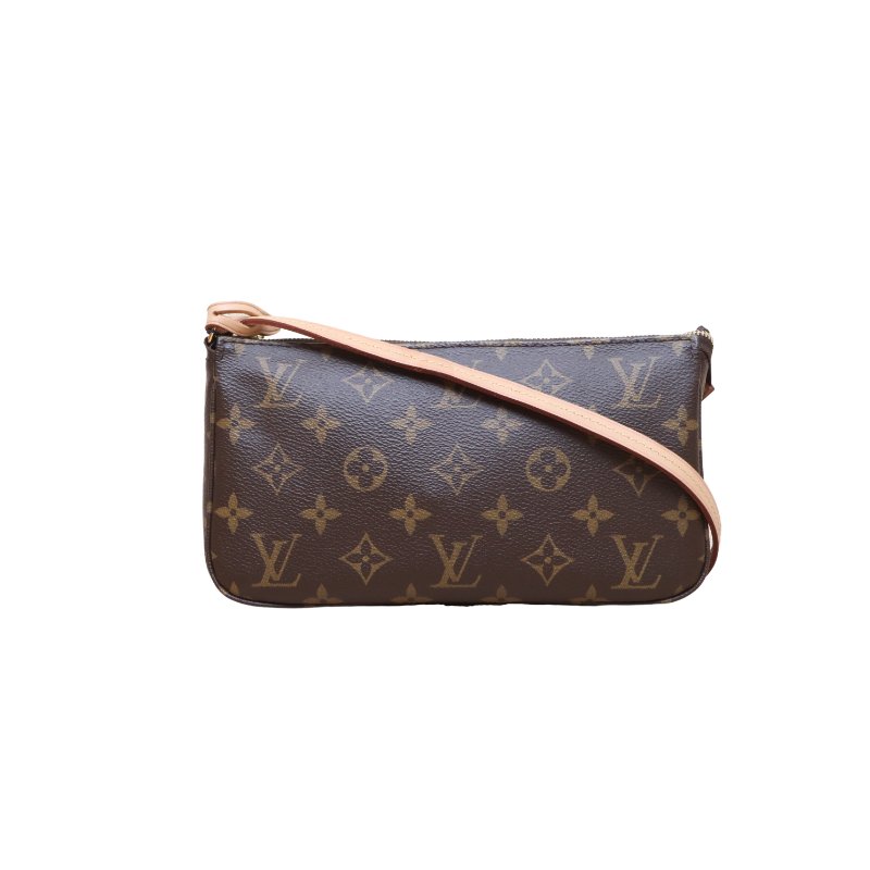 LOUIS VUITTON(路易威登) Pochette Accessoires 大麻將包 老花 PVC 2020-0