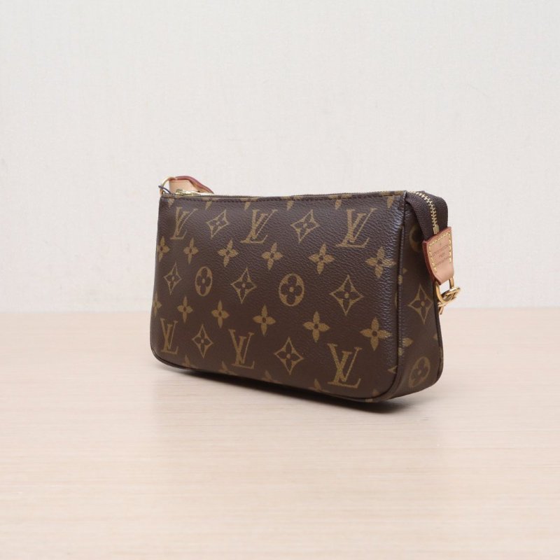 LOUIS VUITTON(路易威登) Pochette Accessoires 大麻將包 老花 PVC 2020-3