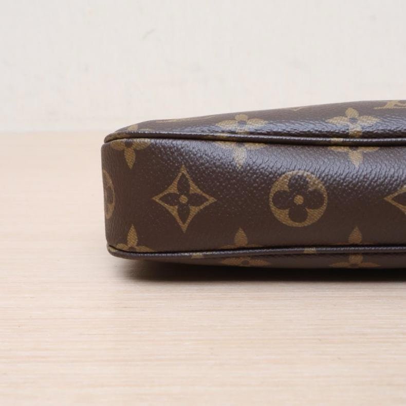 LOUIS VUITTON(路易威登) Pochette Accessoires 大麻將包 老花 PVC 2020-6