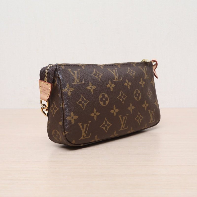 LOUIS VUITTON(路易威登) Pochette Accessoires 大麻將包 老花 PVC 2020-10