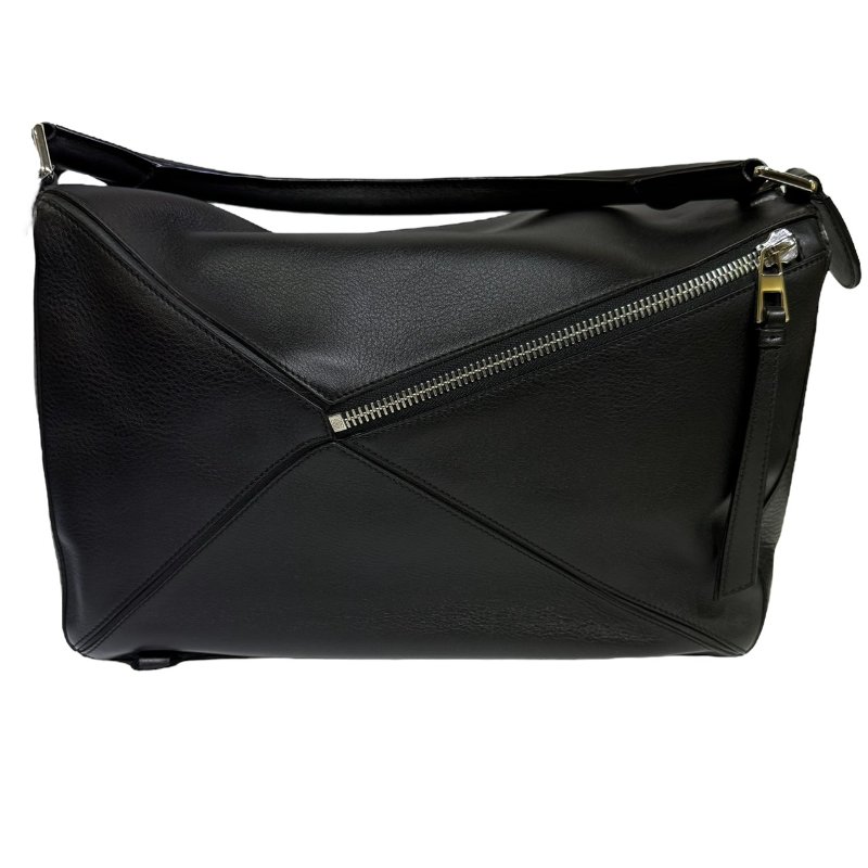 【美收精品】LOEWE PUZZEL 黑色皮革肩背包 2-334-1