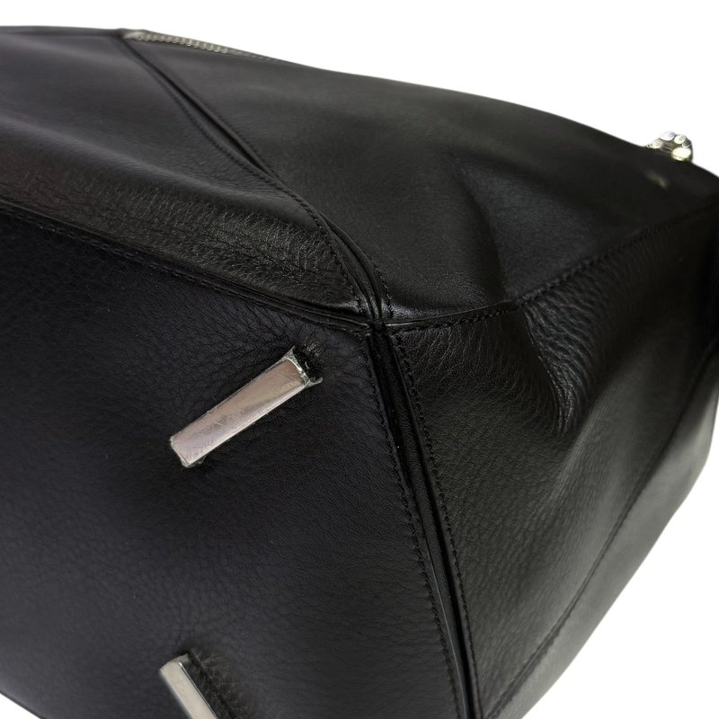 【美收精品】LOEWE PUZZEL 黑色皮革肩背包 2-334-7