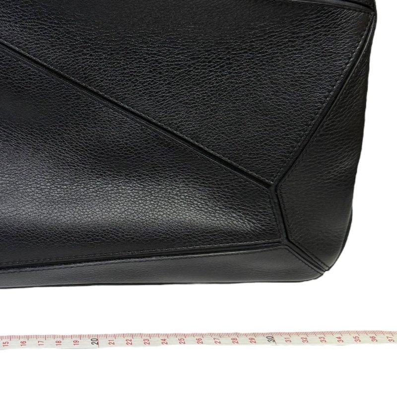 【美收精品】LOEWE PUZZEL 黑色皮革肩背包 2-334-17