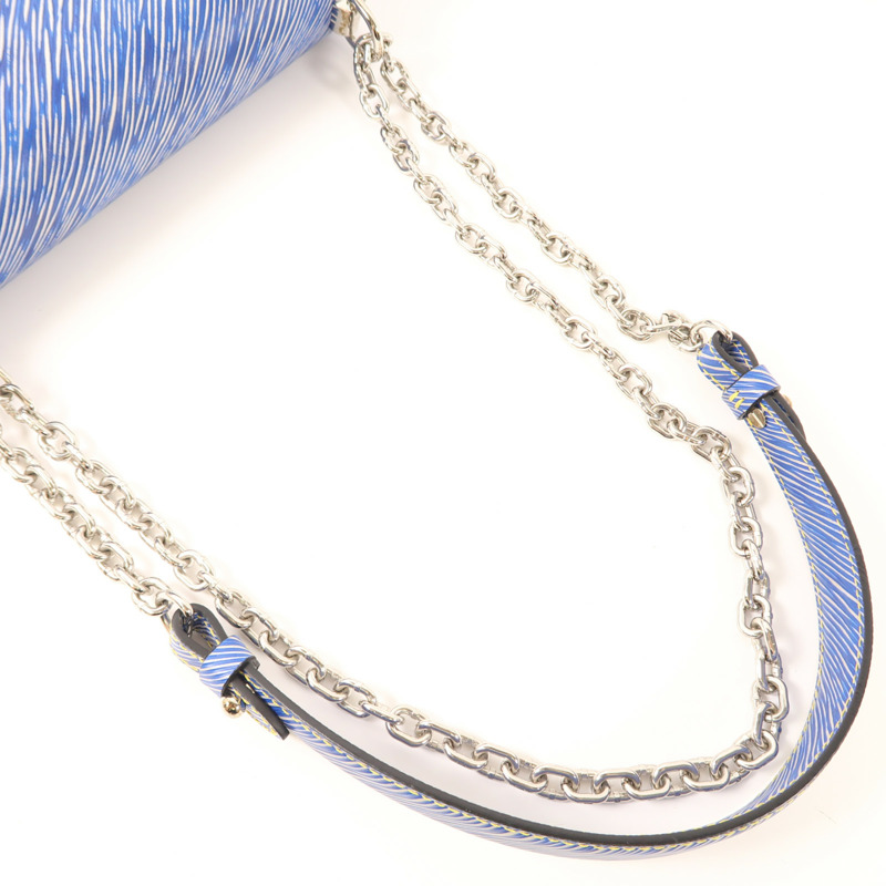 LOUIS VUITTON Epi Twist MM銀扣肩背袋-4