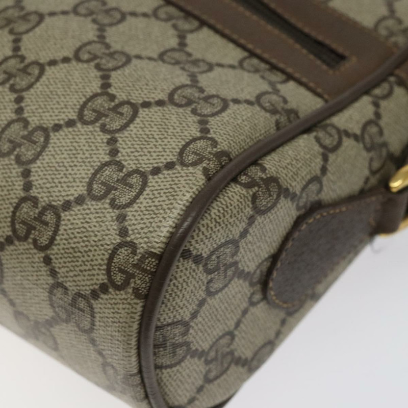 【日本直送】GUCCI GG Supreme 織帶雪莉線包 PVC 米紅色 119 02 004 正品 117304-8