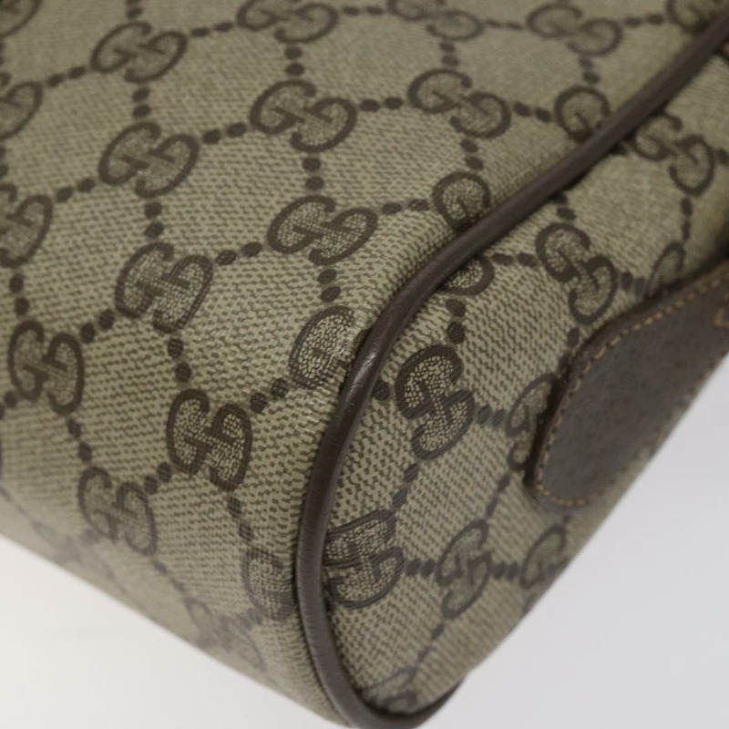 【日本直送】GUCCI GG Supreme 織帶雪莉線包 PVC 米紅色 119 02 004 正品 117304-14
