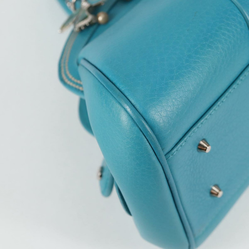 【日本直送】Christian Dior 手袋皮革限量版 0481 藍色銀色正品 yk18036AM-16
