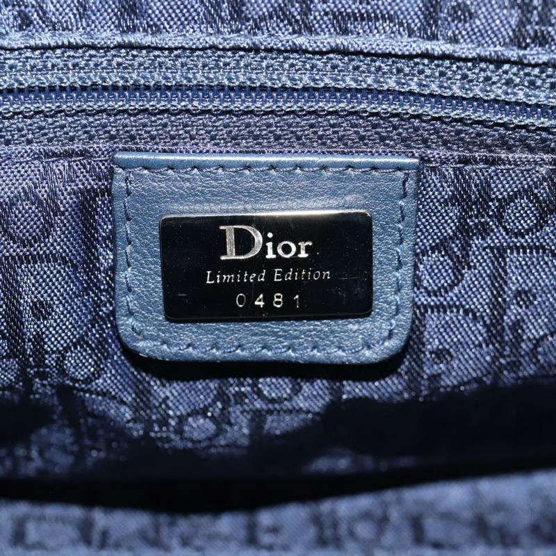 【日本直送】Christian Dior 手袋皮革限量版 0481 藍色銀色正品 yk18036AM-22