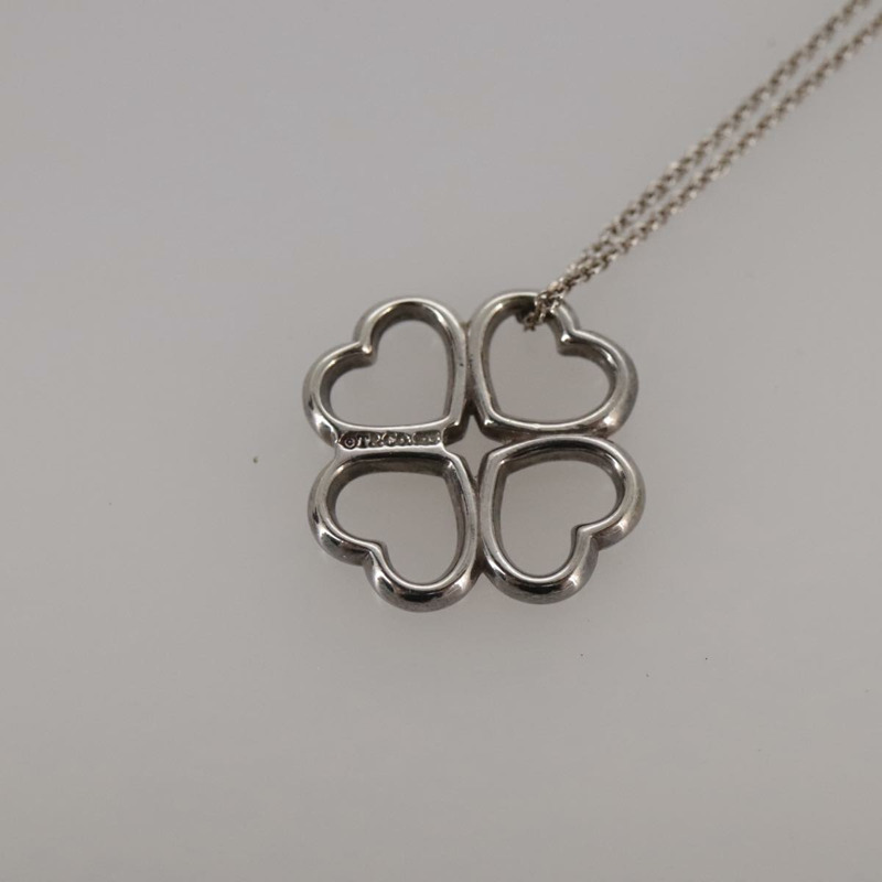 【日本直送】TIFFANY&Co. 四葉草項鍊 Ag925 銀 正品 105970-6