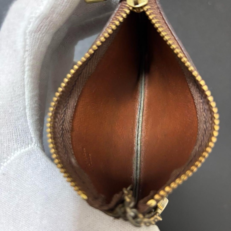 🌿近8.8成新🌿Louis Vuitton Monogram 拉鍊零錢包|經典花紋✦fufu style 精品✦-8