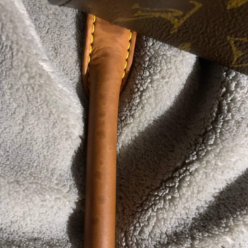 LOUIS VUITTON絕版品老花拉鍊型鞦韆包 肩背包 托特包M51145-25