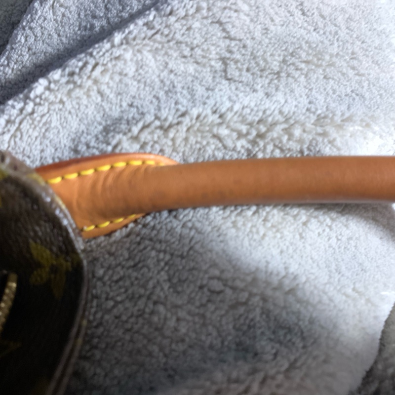 LOUIS VUITTON絕版品老花拉鍊型鞦韆包 肩背包 托特包M51145-26