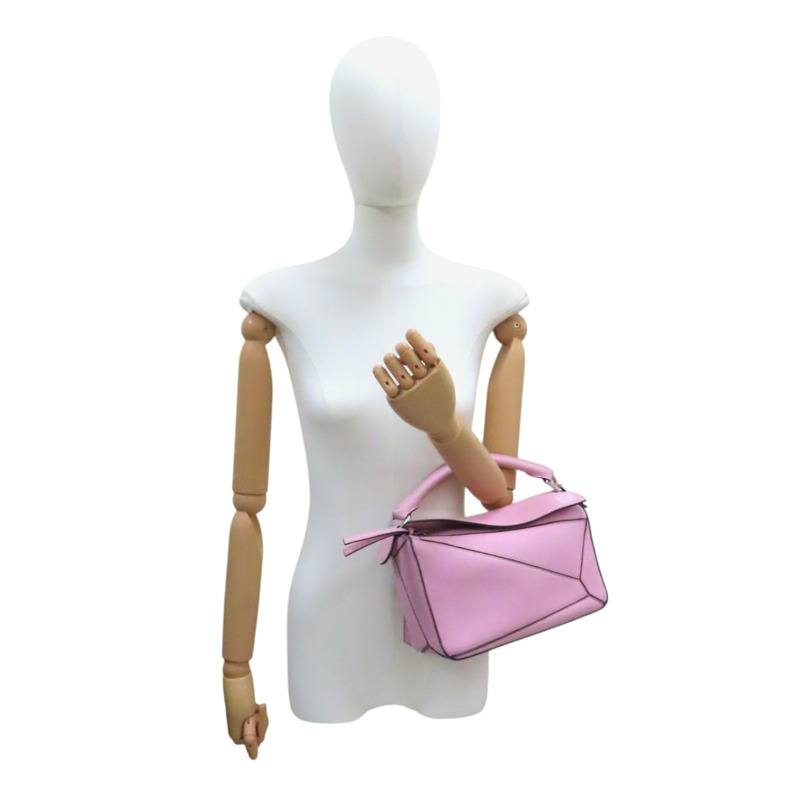 粉色牛皮 Puzzle Small 兩用包 011915-9