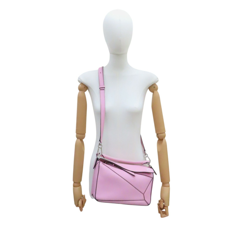 粉色牛皮 Puzzle Small 兩用包 011915-10