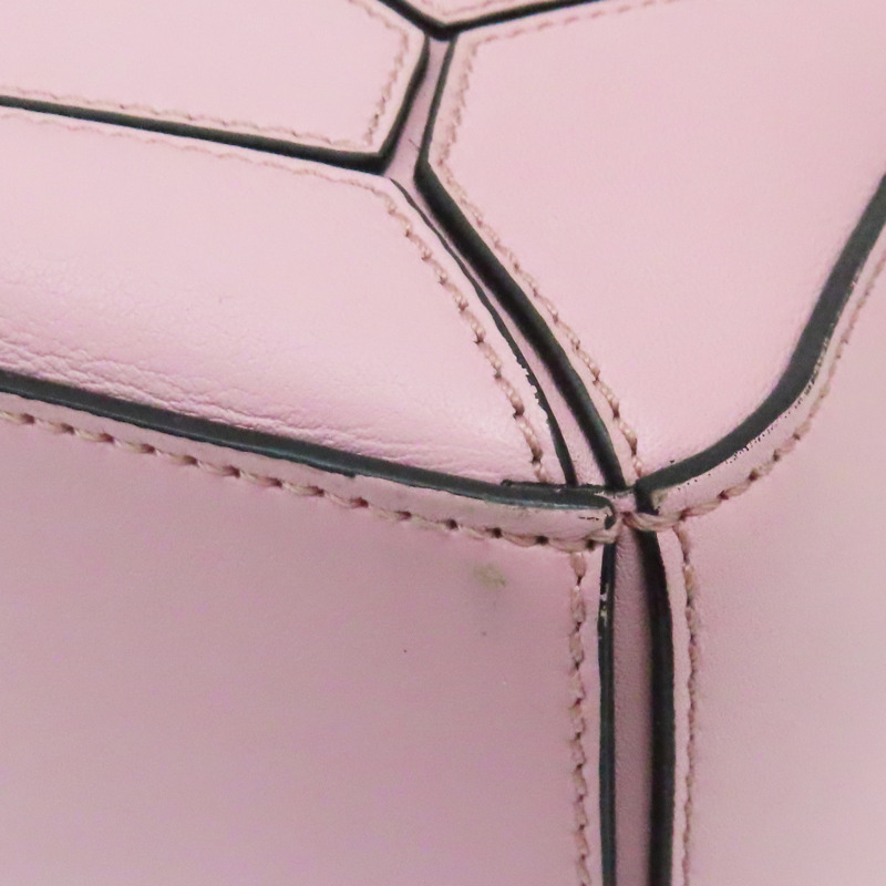 粉色牛皮 Puzzle Small 兩用包 011915-12