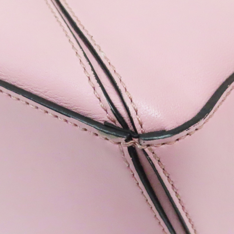 粉色牛皮 Puzzle Small 兩用包 011915-14