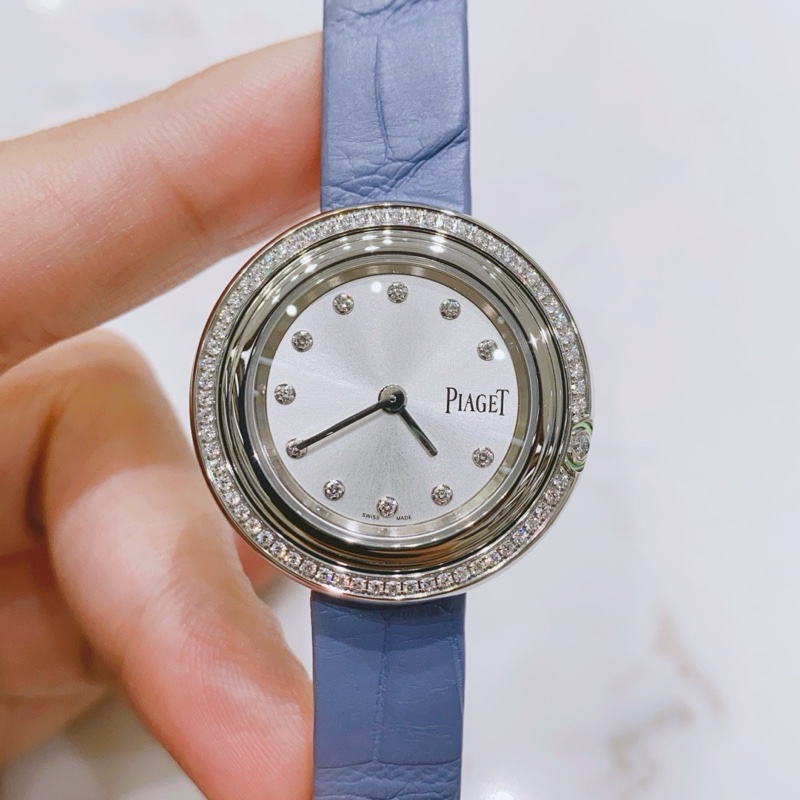 伯爵時來運轉系列G0A48080精鋼原鑽29mm石英女表-0