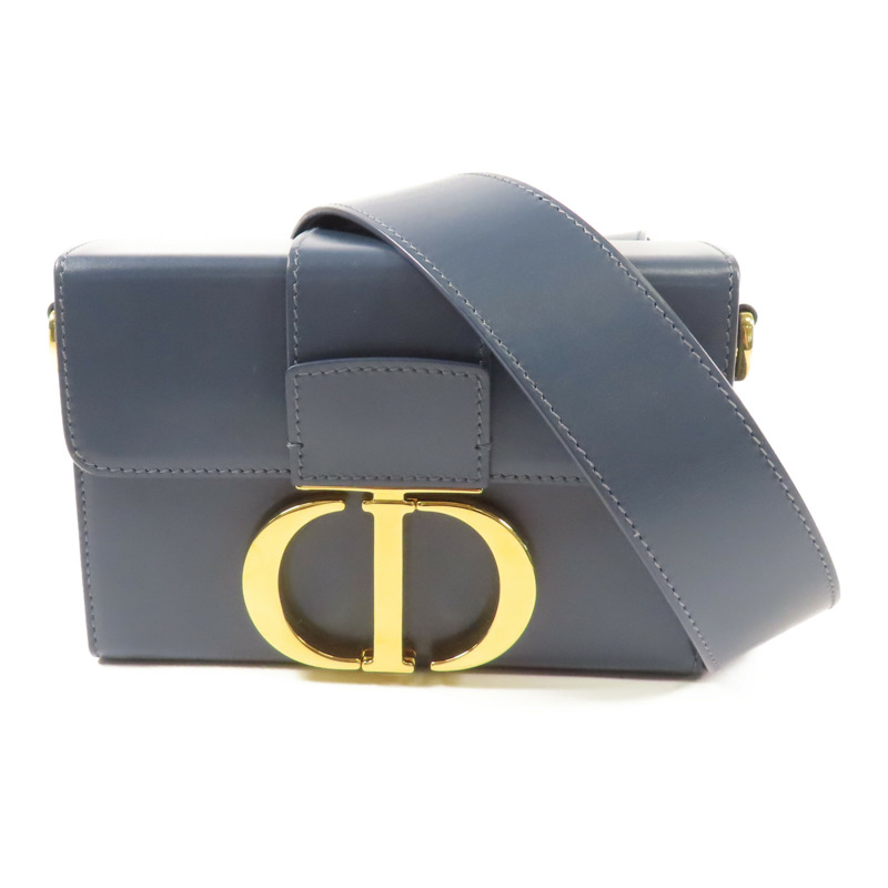 Dior 牛皮皮革30 Montaigne金扣肩背袋-0