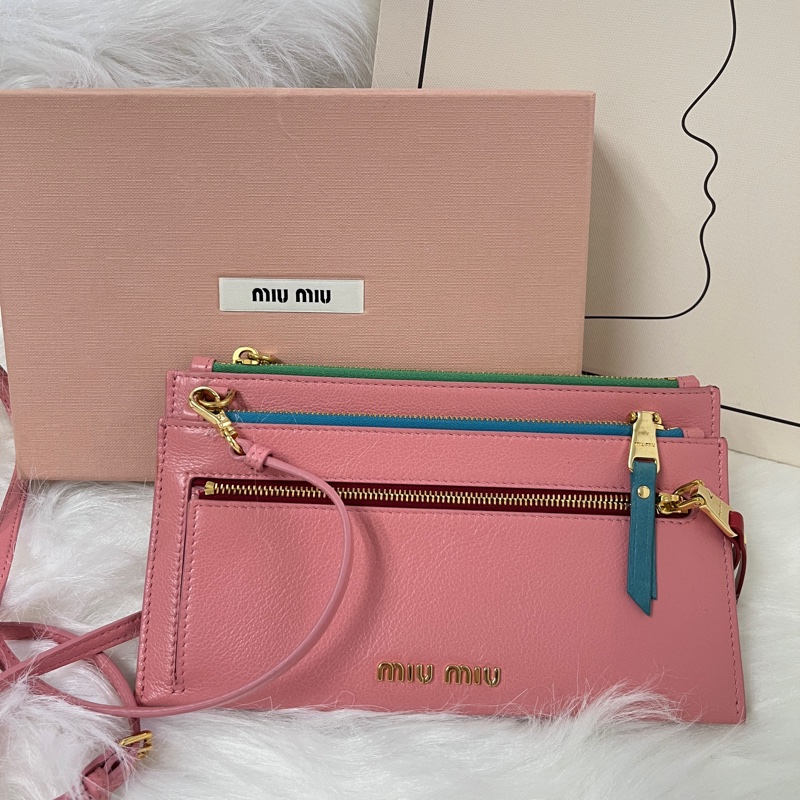 Miumiu full set 三色信封包-0