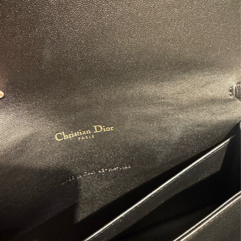 Dior黑羊皮三合一woc-15