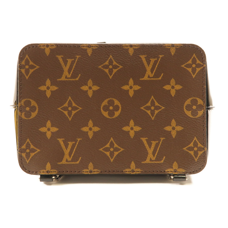 LOUIS VUITTON Monogram/Vernis Hot Springs Backpack銀扣背包-3