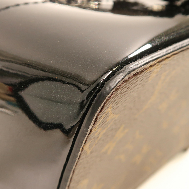 LOUIS VUITTON Monogram/Vernis Hot Springs Backpack銀扣背包-6