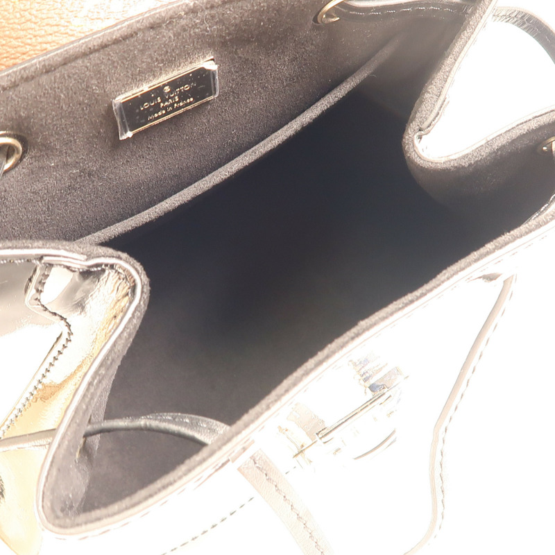 LOUIS VUITTON Monogram/Vernis Hot Springs Backpack銀扣背包-9