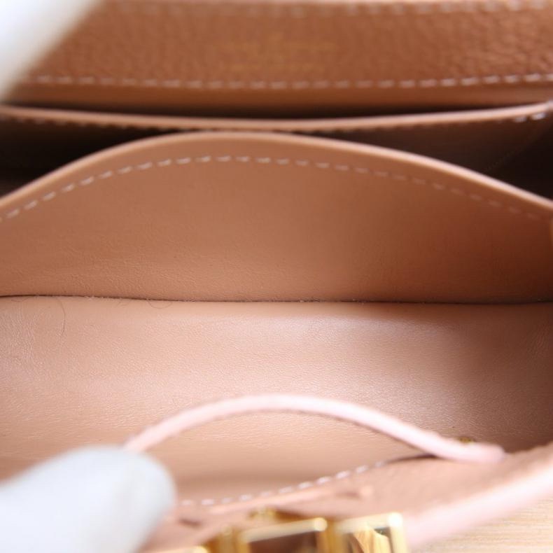 LOUIS VUITTON(路易威登) Capucines Mini 21手柄拼 裸粉色 /蛇皮 金扣 晶片 21 蛇皮手柄 拼蛇皮-4