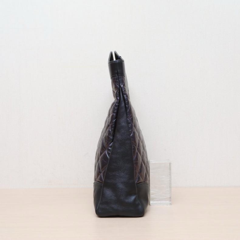 CHANEL(香奈兒) 31Bag 小號 豎版 30cm 黑色 28開 銀扣-1