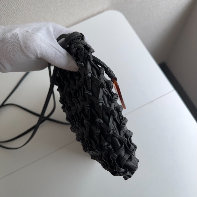 CHANEL 香奈兒 編織皮革 單肩包🖤-6