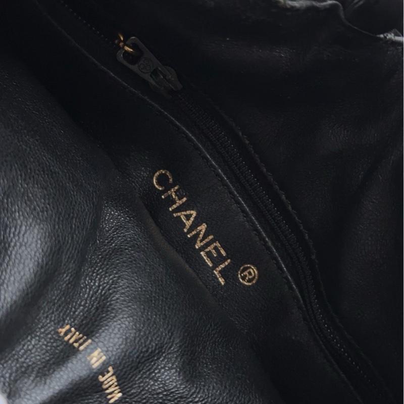 CHANEL 香奈兒 編織皮革 單肩包🖤-7