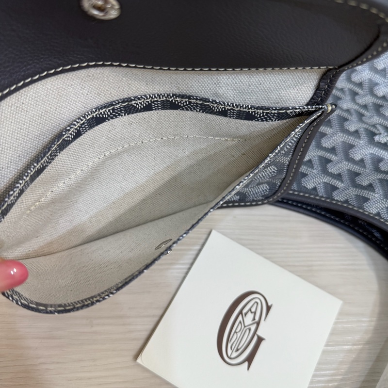 Goyard hobo bag 經典限量 灰-8