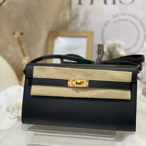 Hermes Kelly to go noir ghw 黑金