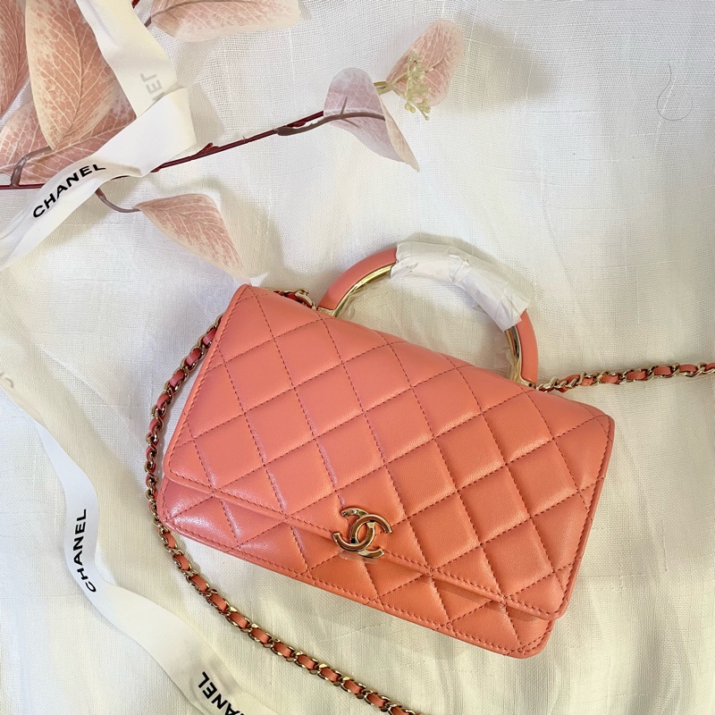 Chanel 粉紅色handle季節款-2