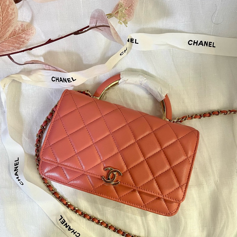 Chanel 粉紅色handle季節款-3