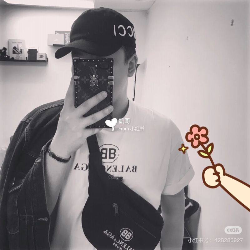 BALENCIAGA 巴黎世家 Explorer 黑色 尼龍 胸包 腰包胸口包 側背包 肩背包 斜背包-3