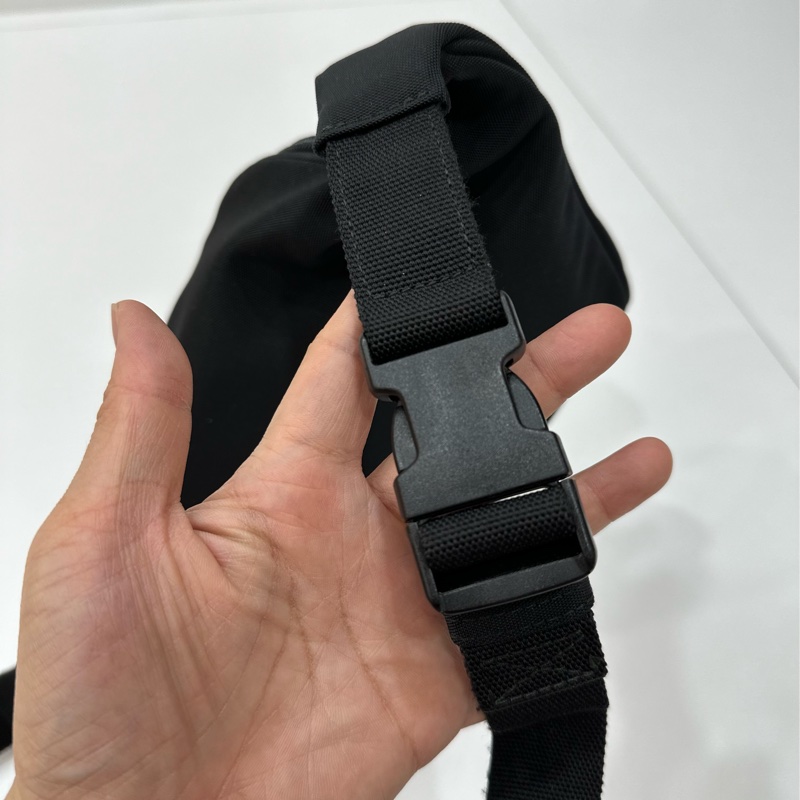 BALENCIAGA 巴黎世家 Explorer 黑色 尼龍 胸包 腰包胸口包 側背包 肩背包 斜背包-27