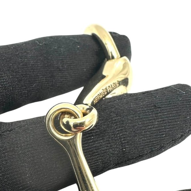 【美收精品】HERMES 金色絲巾環 B-32【隔月月中將轉賣至日本 上架期限30天】-4