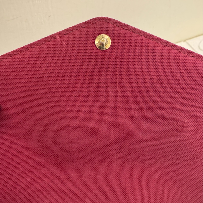 LV 咖花紋三合一woc-7