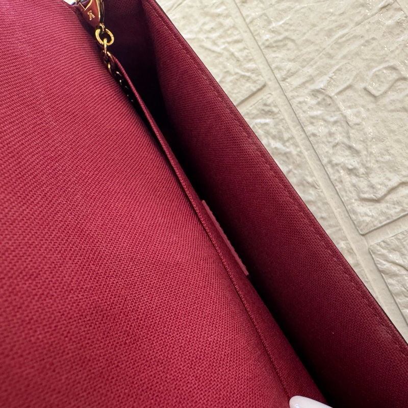 LV 咖花紋三合一woc-8