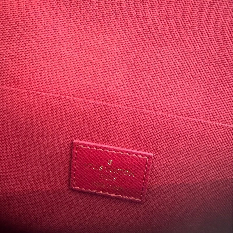 LV 咖花紋三合一woc-9