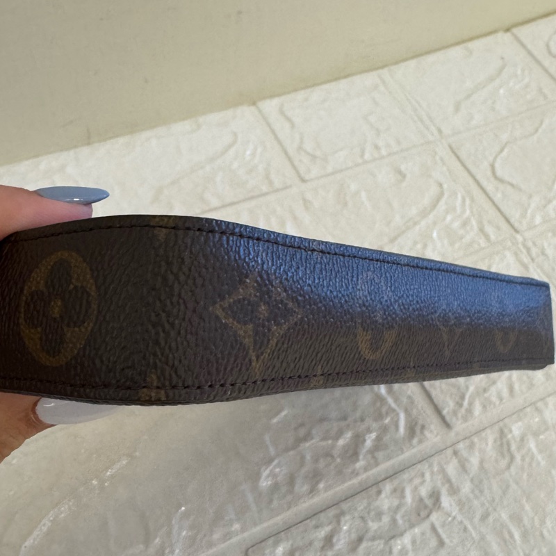 LV 咖花紋三合一woc-11