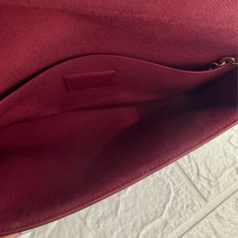 LV 咖花紋三合一woc-19