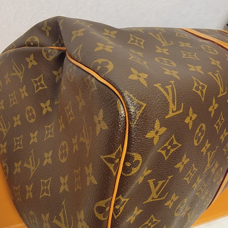 二手 少用 Louis Vuitton 經典原花 55公分 Keepall手提袋/旅行袋/登機包-23