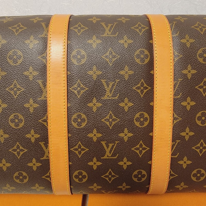 二手 少用 Louis Vuitton 經典原花 55公分 Keepall手提袋/旅行袋/登機包-24