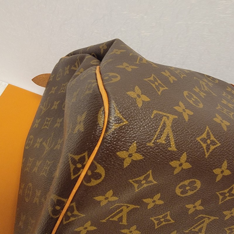 二手 少用 Louis Vuitton 經典原花 55公分 Keepall手提袋/旅行袋/登機包-25