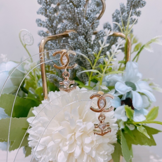 TK1679 Chanel 香奈兒25C 特色錨CC Logo耳環Earrings Anchor And CC Logo LGHW x Crystal-8
