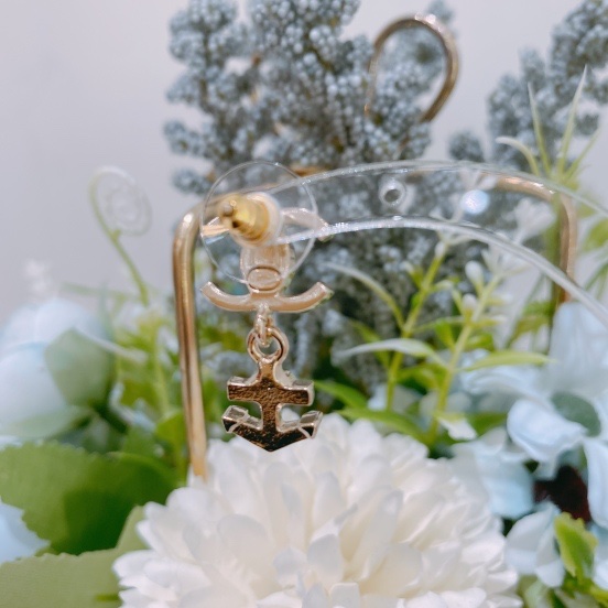 TK1679 Chanel 香奈兒25C 特色錨CC Logo耳環Earrings Anchor And CC Logo LGHW x Crystal-9